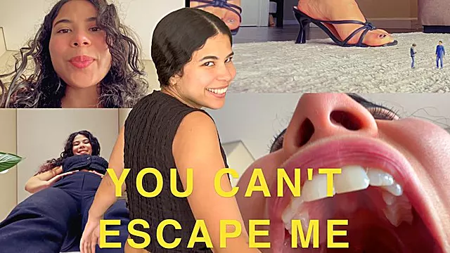 YOU CAN'T ESCAPE ME - Giantess Kelly Playing, Hunting, Squishing 4K