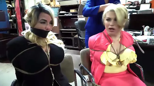 Jj Plush Busty Blondes Tied Up