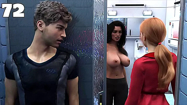 Lesbisk Hentai, Mega Enorme Gigantiske Store Bryster, Unge Naturlige Bryster, Unge Patter