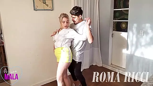 Dance Teacher Gives Her Student A Private Lesson. Nenamala Ft Roma Ricci