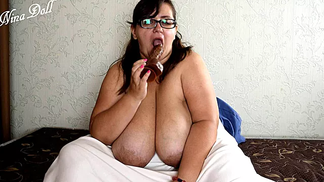 NinaDoll morning titplay and pussyfucking by BBW