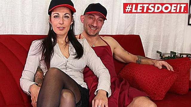 - Hot Italian Milf Rides A Big Cock At Casting