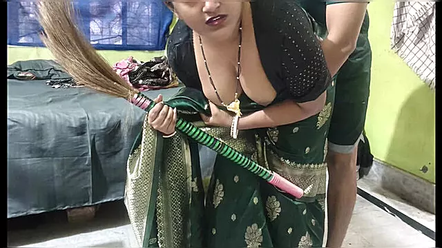 Desi Maid Shraddha Pandey Gets Rough Doggy Style Fuck and Deep Throat Action