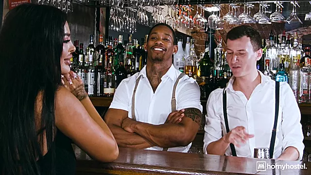 Charlie Dean's Wild Passion in a Steamy Bar Encounter