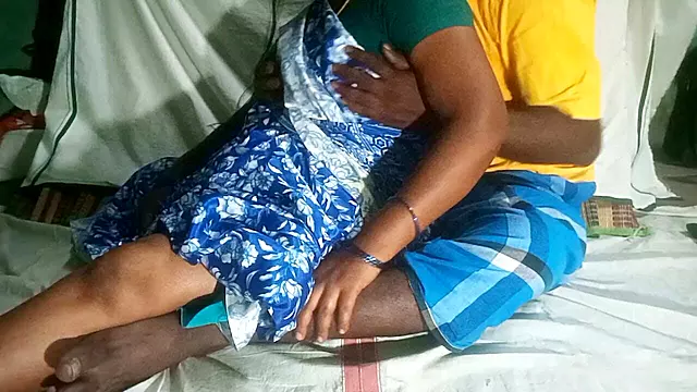 Indian Desi Cute Wife Husband Enjoy Romantic Moment