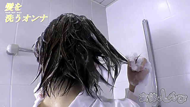 Shinpi Shizuka Of The Female Body Woman Washing Her Hair B 92 W 65 H 95