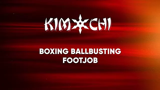 Boxing BallBusting FootJob