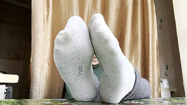 Smelly feet in socks and tights!
