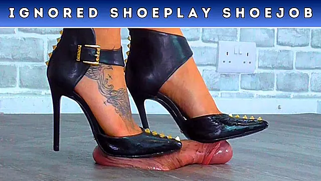 Goddess Amber - Cum In Filth & Silence Under My Spikey Manolo Blahniks (D78) - Balls Cam
