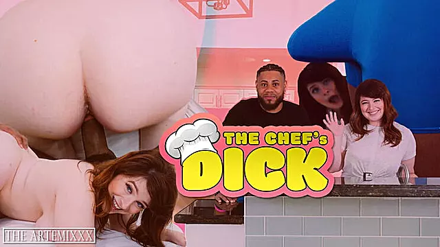 Big Ass Roommate Bea York Gives Under Table Blowjob to BBC Streamer Artemis