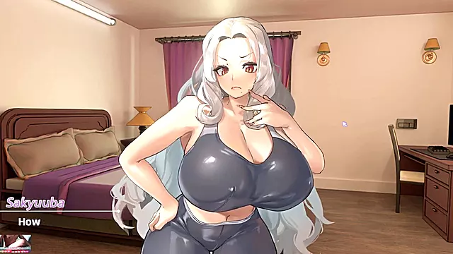 Ass fuck, huge breasts