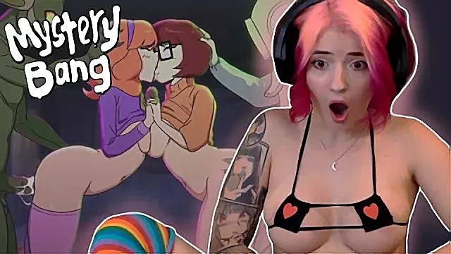 Reacting to Creator Derpixons Daphne and Velma Gang Bang Parody with Monsters