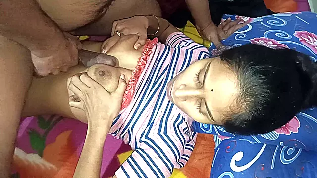Indian Wife Hot Sex At Home Tits Fucking And Pussy Sex