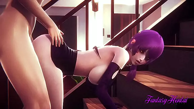 Evelyn from LoL KDA Gets Hardcore 3D Hentai Action & Uncensored Creampie