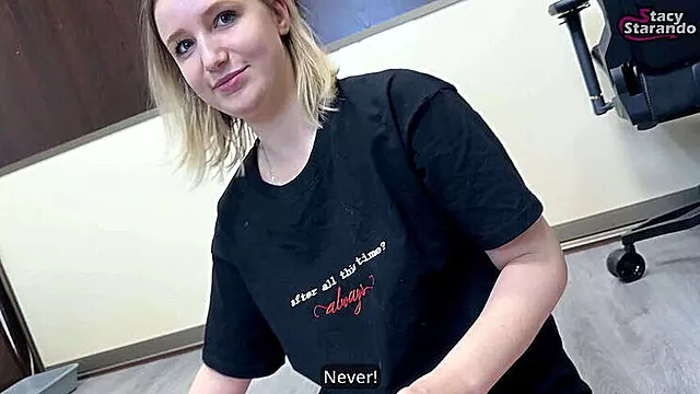 Domowe Amatorki, Obci Ganie Blondyna Nastolatka, Blond Whore, Prostytutka Crampie, Rogacz Wylizuje