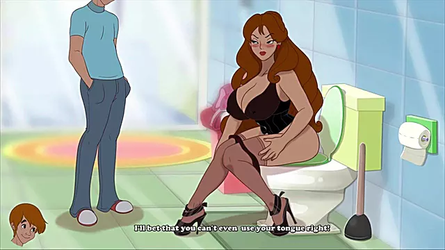 Mutter Im Badezimmer, Erwisch Mutti, Mutter Blowjob, Hentai Schwanz, Hentai Fickt Mutter, Schwiegermutter
