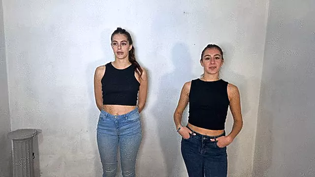 An escape challenge in zip ties for Gaia and Luna
