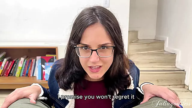 Kæmpe Pik Stor Pik, Stor Pik, Briller Blowjob, Første Blowjob, Første Gang Pik, Handjob Sluge