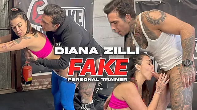 Fake Personal Trainer Anal With A Brunette Milf
