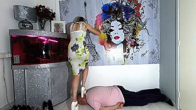 Verbal Domination Head Crushing Danielle 3 FLOOR CAMERA
