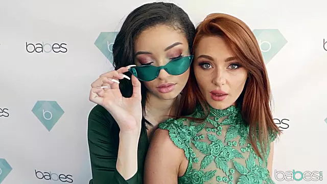 Captivating Influencers Ignite Wild Sensual Intimate Heat