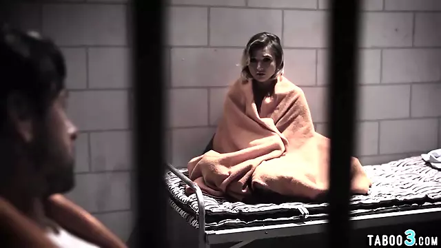 Hot caged teen has to fuck for survive