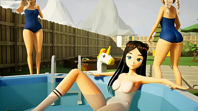 Anime girls nsfw, lesbian hentai