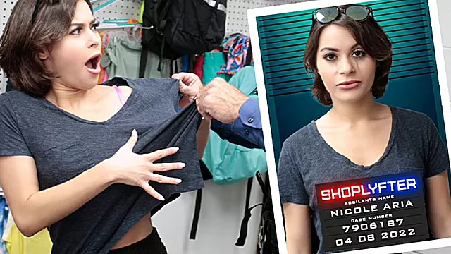 Spread Those Cheeks!! Mischievous Shoplifters Face Punishment with Anal Creampie