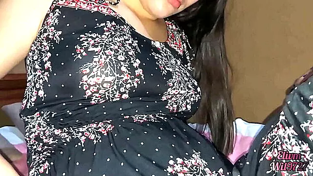 Desi Stepsister No Panties Under Dress - Step Brother Fucks Her Hard
