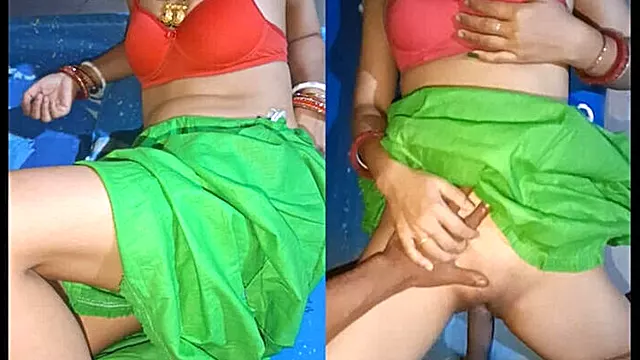 Desi Village Bhabhi First Time Sex - Tight Pussy Fucked Hard by College Boy