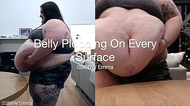 Belly Plopping On Every Surface