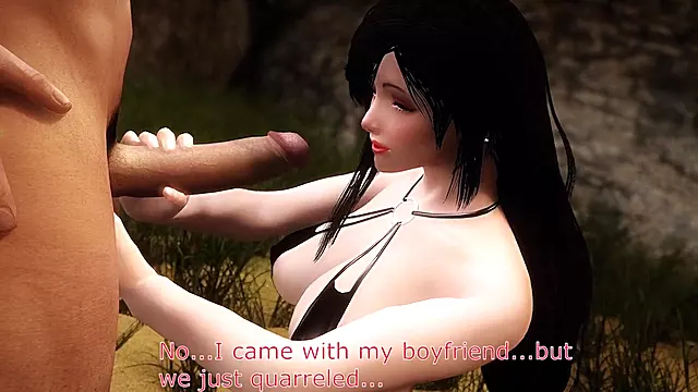 skyrim Goddess NTR part5 in the initial beach