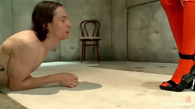 Foot Humiliation, Trampling and Latex