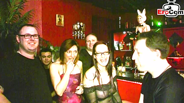 Report in the German swinger club with real couples