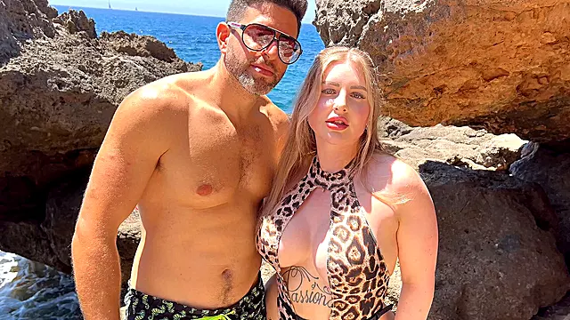 Amateur Blondine Mit Dicken Titten, Amateur Blond Blasen, Big Cock Strand, Blasen Am Strand