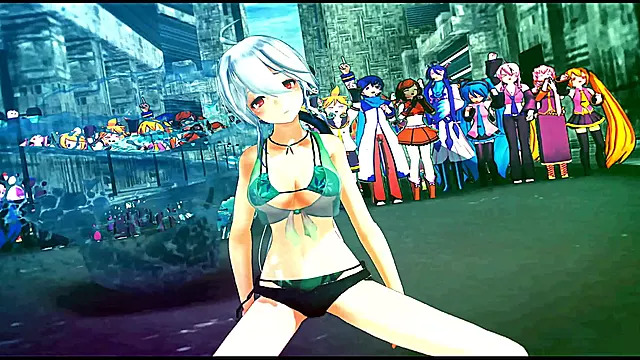 Sexy Fashion Anime Girls Dance Seductively for MMD Fans