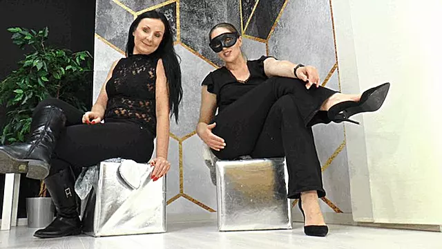 Lady Luciana and Lady Nora - Jeans Ass Victims - small version