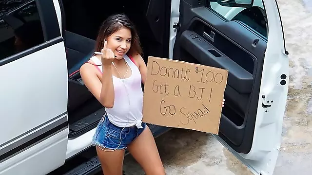 Teen Spinner's Wet T-Shirt Car Wash