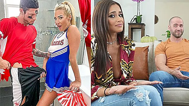 Witching Jordan Maxx and Armani Black's blowjob xxx