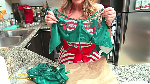 StepMom Gets Inappropriate Gift And Asked To Rub Pussy In Front Of Junior