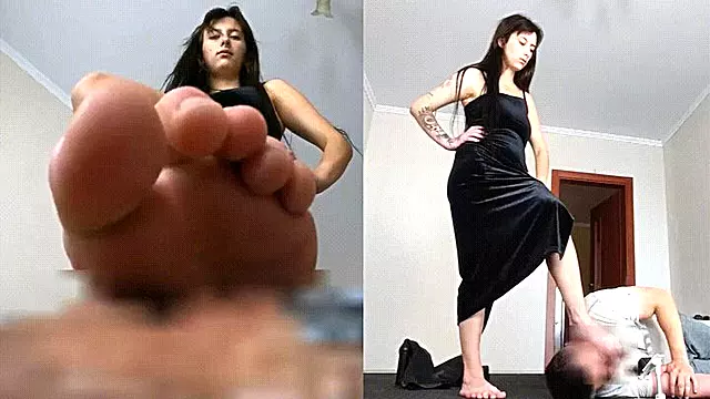 Mom Foot Dominated, Zenska Dominacija, Ponizavanje I Dominacija, Stopala Lice, Stopala Ženska