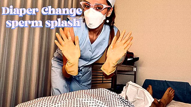 Diaper Change Sperm Splash (MOV)