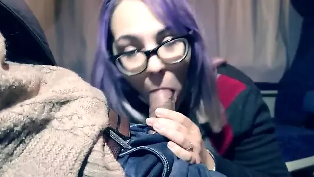 Blowjob from a Stranger on the Train