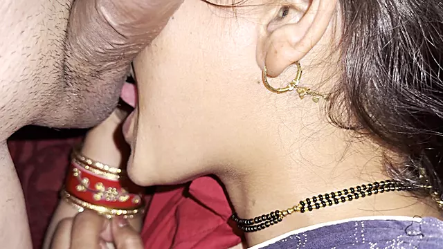 Desi Wife Sucking Dick so Hard
