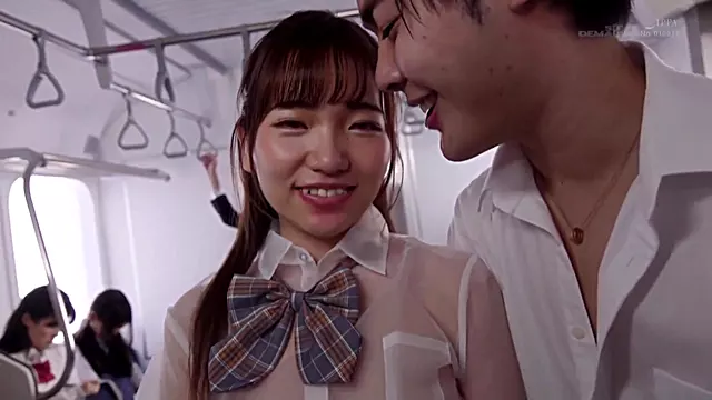 Hot Japanese Teen 18 On The Train