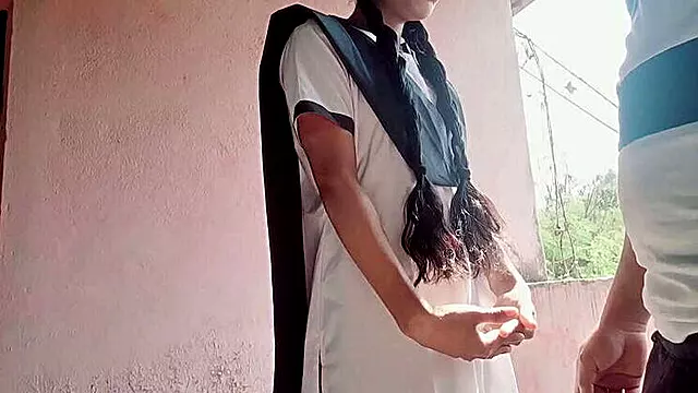 Tuition Giving Sir Provides Indian Girl with Fur Coat