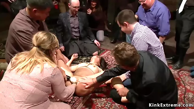 Lorelei Lee - Asian Slave Is Rough Nailed In Public