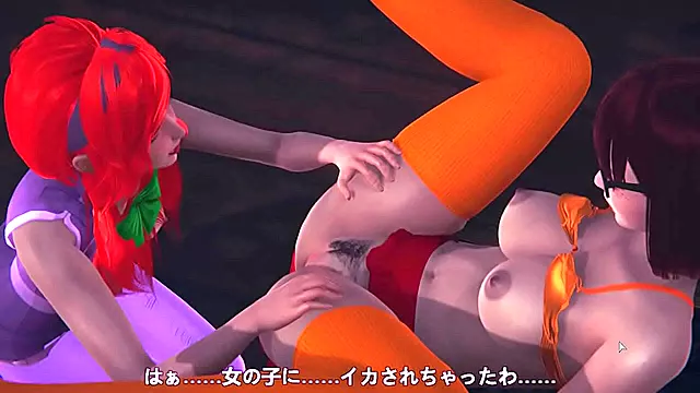 Busty Anime Babe Seduces Nei or for NTR Action in Japanese EroGame Fantasy