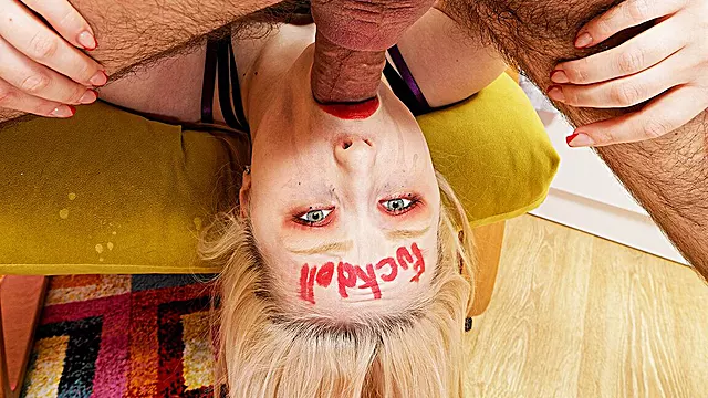 Real Fuck Doll Gets Big Dick Face Fucked