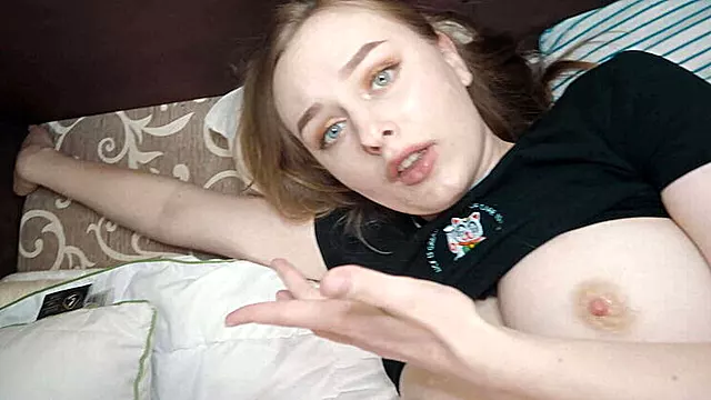 StepDaughter Stuck in Bed - StepDaddy Takes Advantage for Rough Therapy